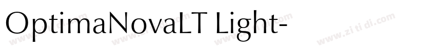 OptimaNovaLT Light字体转换 OptimaNovaLT Light字体转换